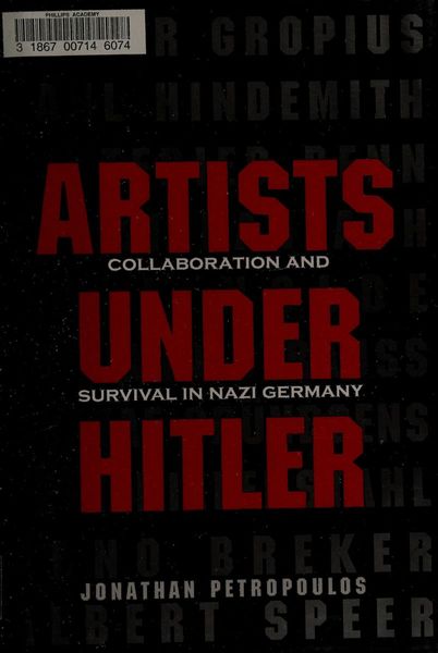 Artists Under Hitler