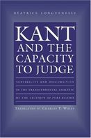 Kant and the Capacity to Judge