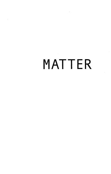 Matter