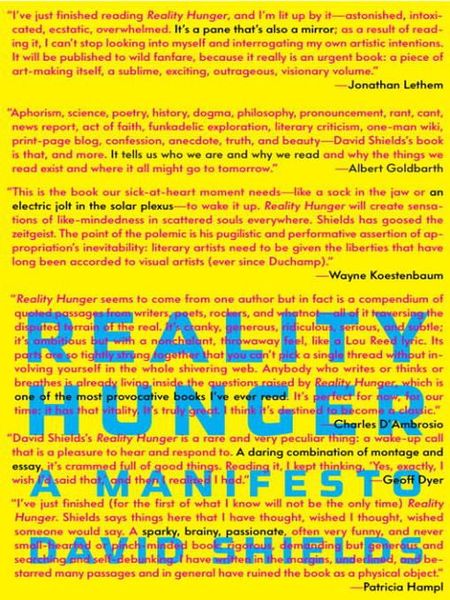 Reality Hunger