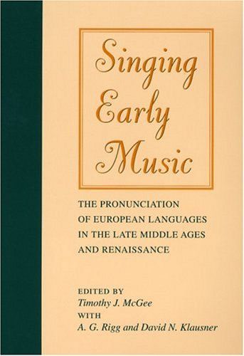 Singing Early Music