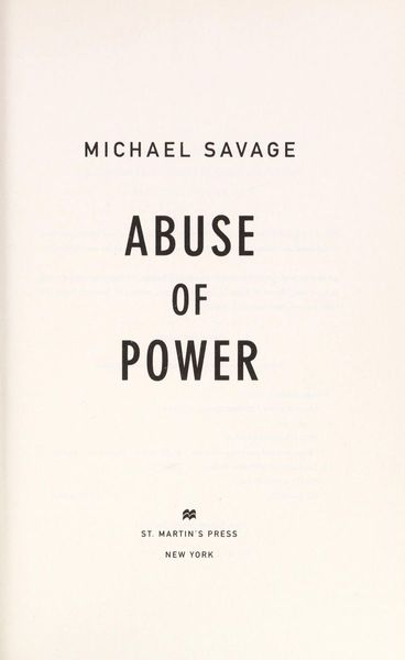 Abuse of Power