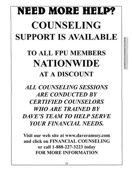 Dave Ramsey's Financial Peace University