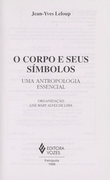 O corpo e seus simbolos
