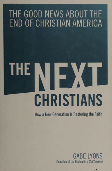 The next Christians