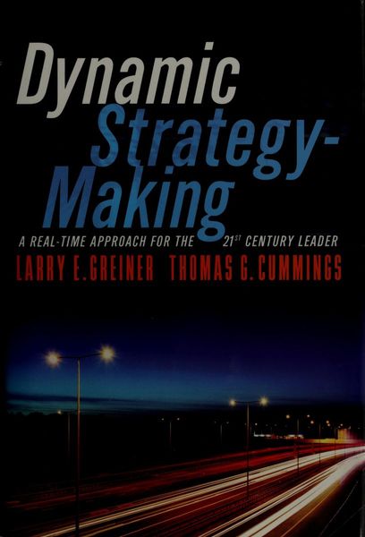 Dynamic strategy-making