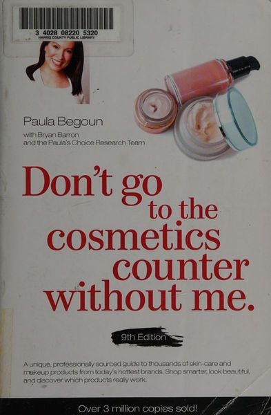 Don't go to the cosmetics counter without me