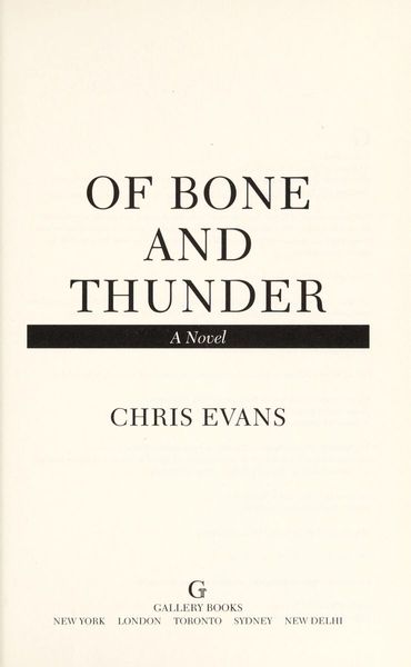 Of bone and thunder