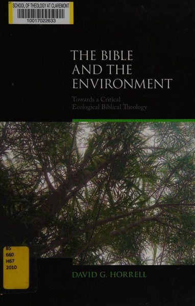 The Bible and the environment