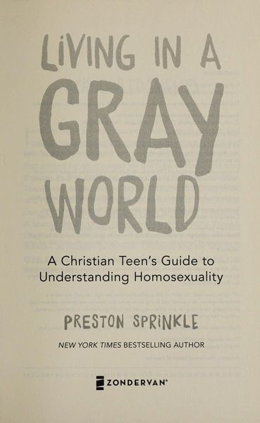 Living in a gray world