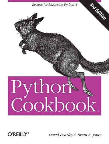 Python Cookbook, Third edition