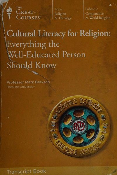 Cultural Literacy for Religion