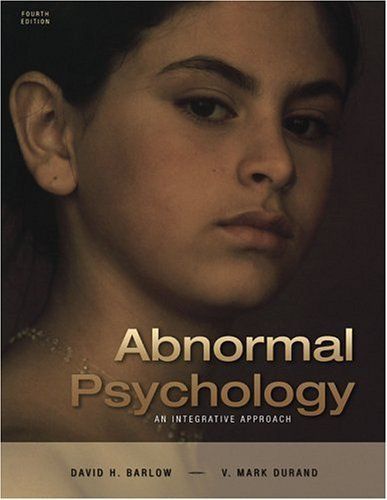 Abnormal Psychology