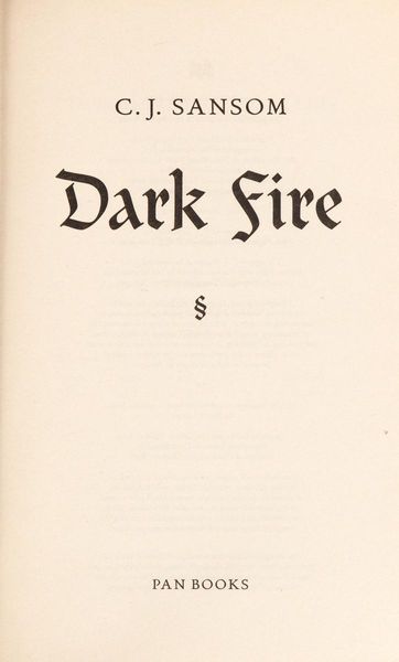 Dark fire