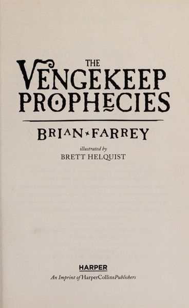The Vengekeep prophecies