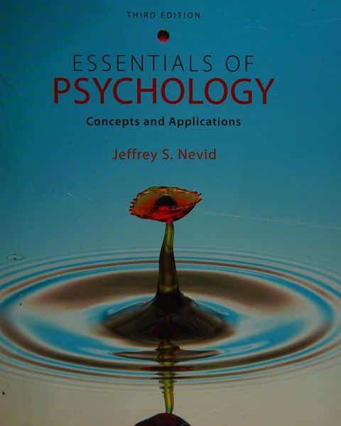 Essentials of psychology