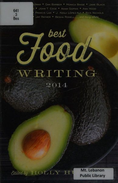 Best Food Writing 2014