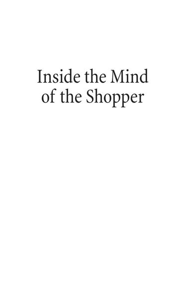 Inside the mind of the shopper