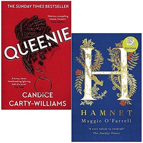 Queenie By Candice Carty-Williams & Hamnet By Maggie O'Farrell 2 Books Collection Set