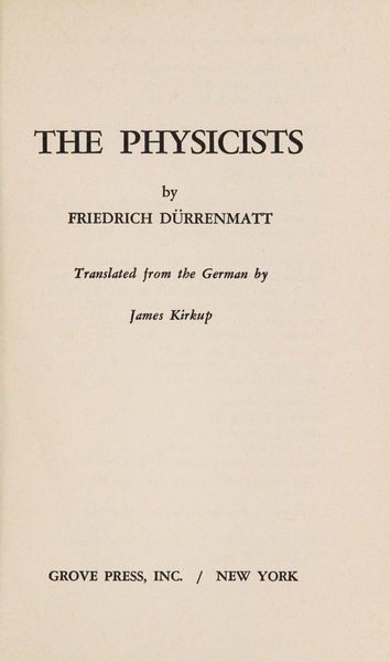 The Physicists