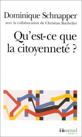 Qu'est-ce que la citoyenneté?