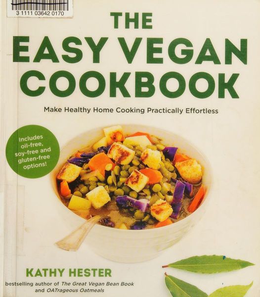 The easy vegan cookbook