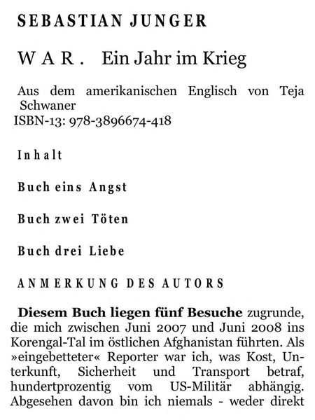War