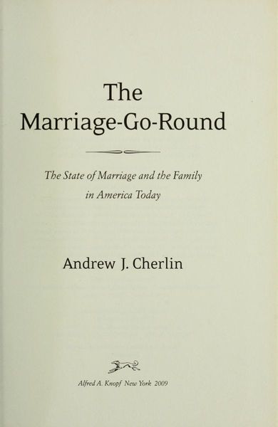 The marriage-go-round