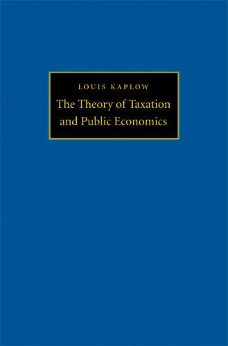 The Theory of Taxation and Public Economics