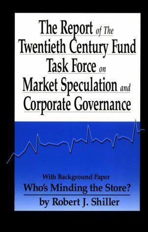 The Report of the Twentieth Century Fund Task Force on Market Speculation and Corporate Governance