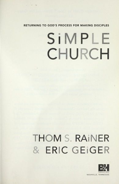 Simple Church