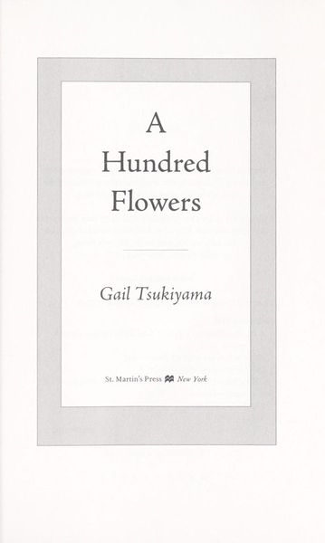 A hundred flowers