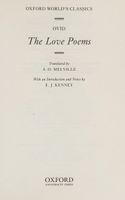Ovid, the love poems