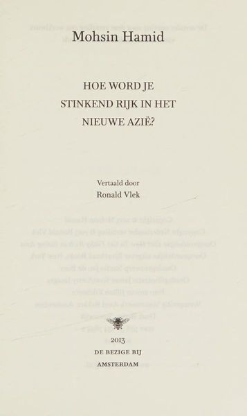 Hoe word je stinkend rijk in het nieuwe Azië?