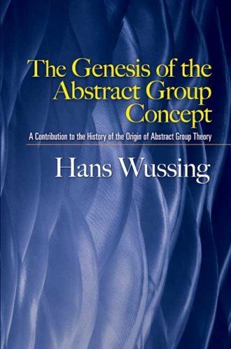 The Genesis of the Abstract Group Concept