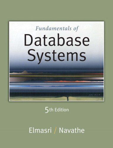 Fundamentals of Database Systems (5th Edition)