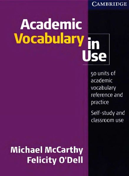 Academic vocabulary in use