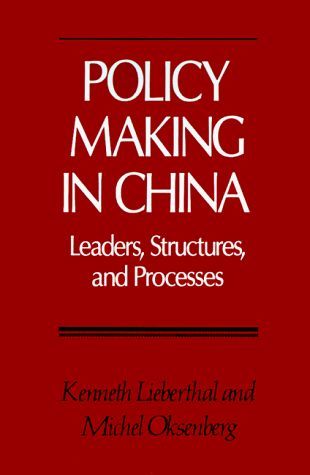 Policy Making in China