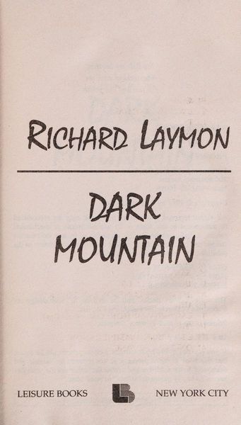 Dark mountain