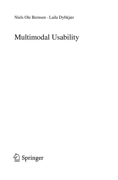 Multimodal usability