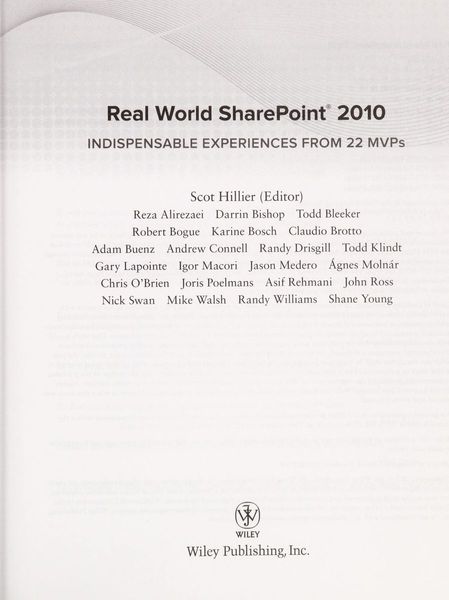 Real world SharePoint 2010