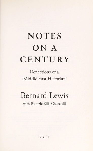 Notes on a century