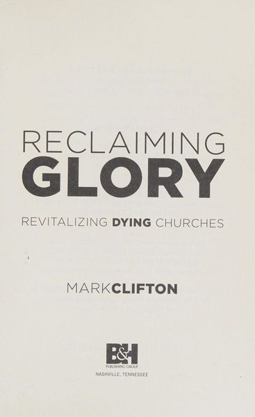 Reclaiming Glory