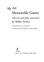 My 60 memorable games