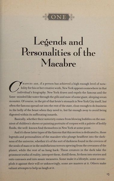 New York Grimpendium
