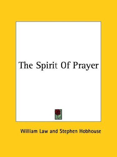 The Spirit of Prayer