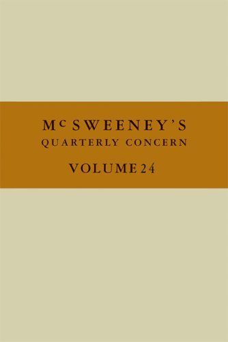 McSweeney's Issue 24 (Mcsweeney's Quarterly Concern)