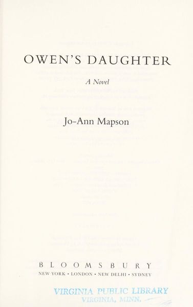 Owen's Daughter