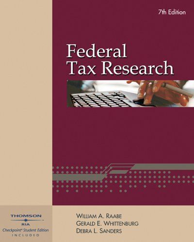 Federal Tax Research (with RIA Checkpoint and Turbo Tax Business)