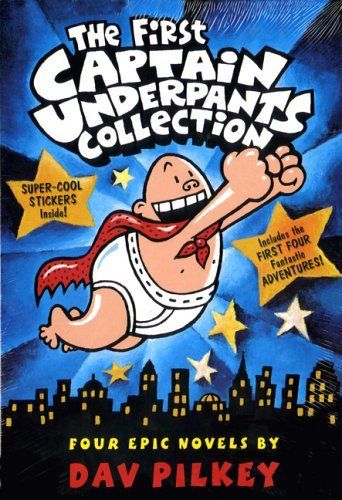 Captain Underpants Boxed Set (#1-4) (Captain Underpants)